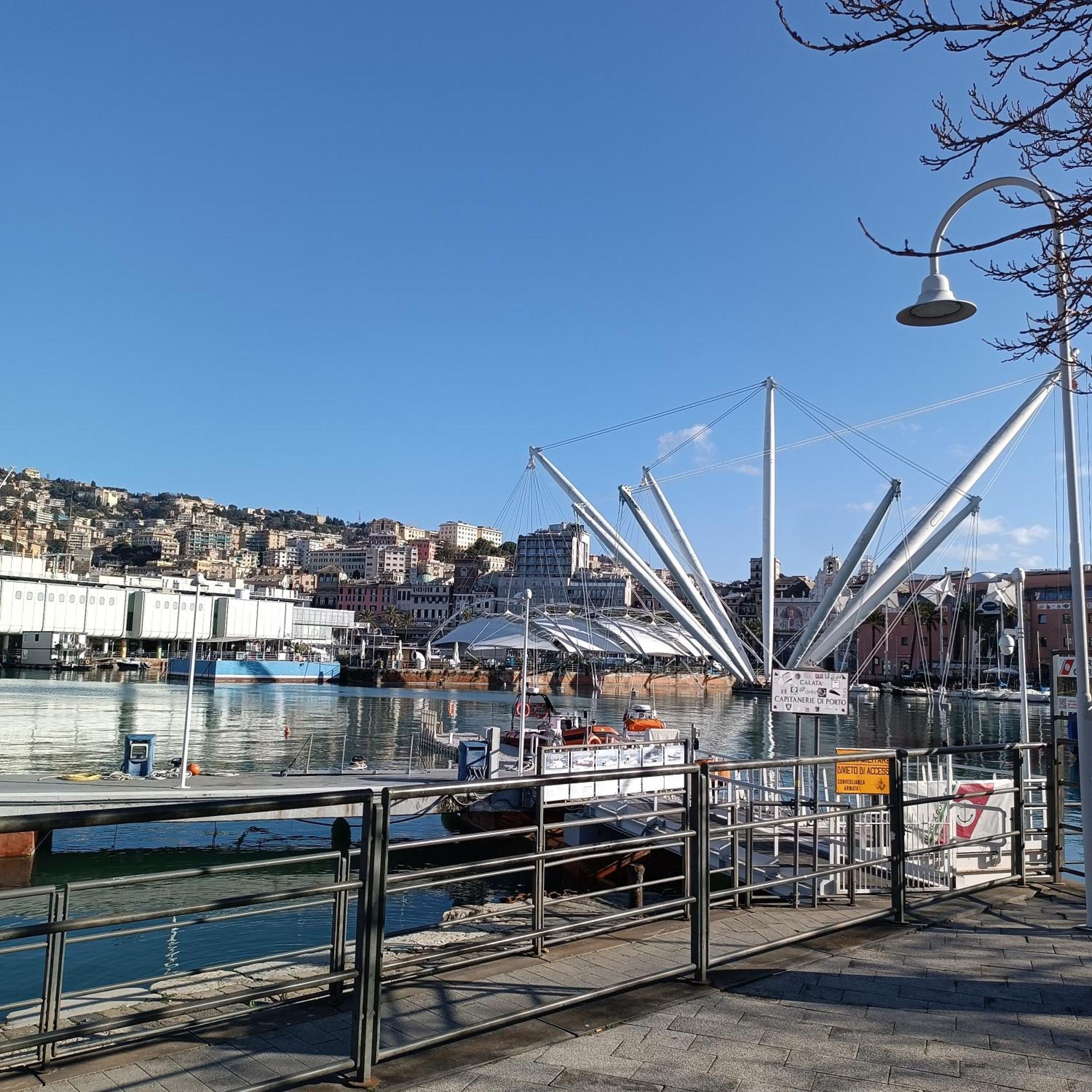 Appartamento Pietra Di Mare, Porto Antico Cenova Dış mekan fotoğraf